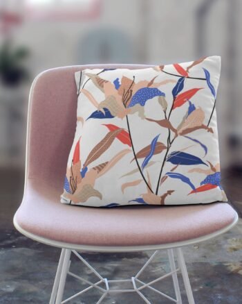 Minimalist Botanical cushion cover