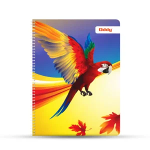 Oddy 5 Section Spiral Notebook