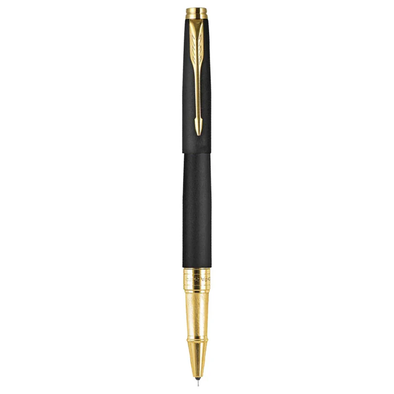 Parker Premium Aster Matte Black GT Roller Ball Pen 9000023078