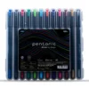 Pentonic Hard Box Case Multicolour 0.6mm Gel Pen Set