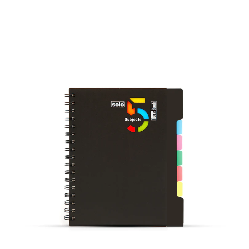 Solo B5 Subject Ruled Notebook