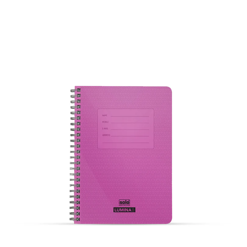 Solo Spiral A5 Ruled Notebook