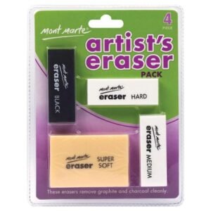 Mont Marte Artists Eraser Pack of 4*