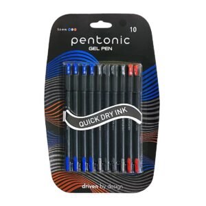 Pentonic 0.6mm Quick Dry Ink Gel Pens set