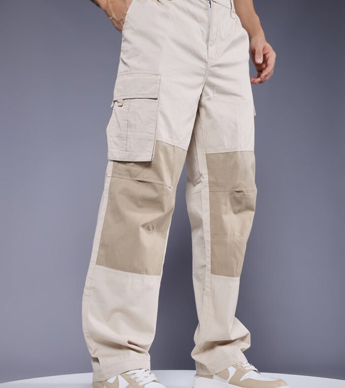 Men Utility Cargo - Beige