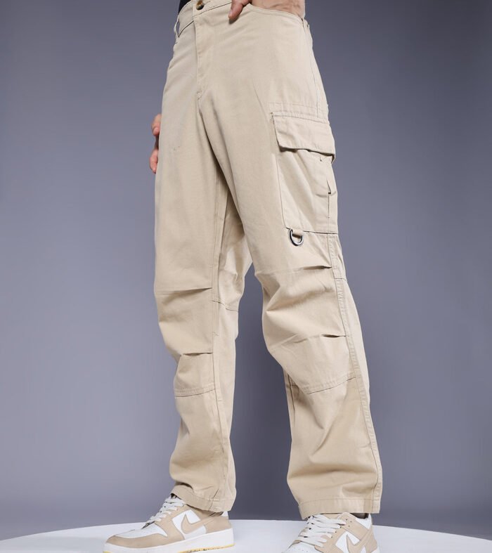 Men Utility Cargo - Beige