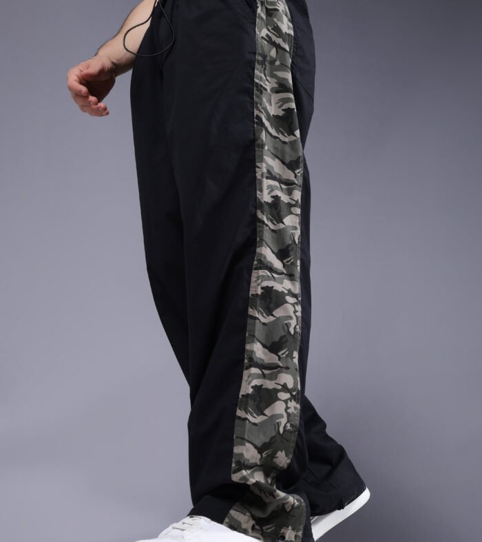 Parachute Pants For Men - Black
