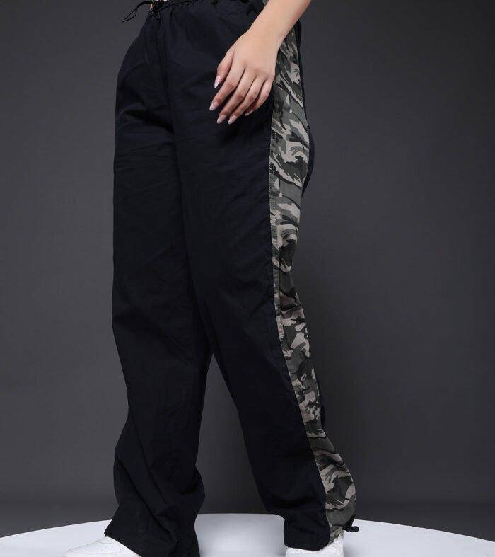 Parachute Pants For Women - Black