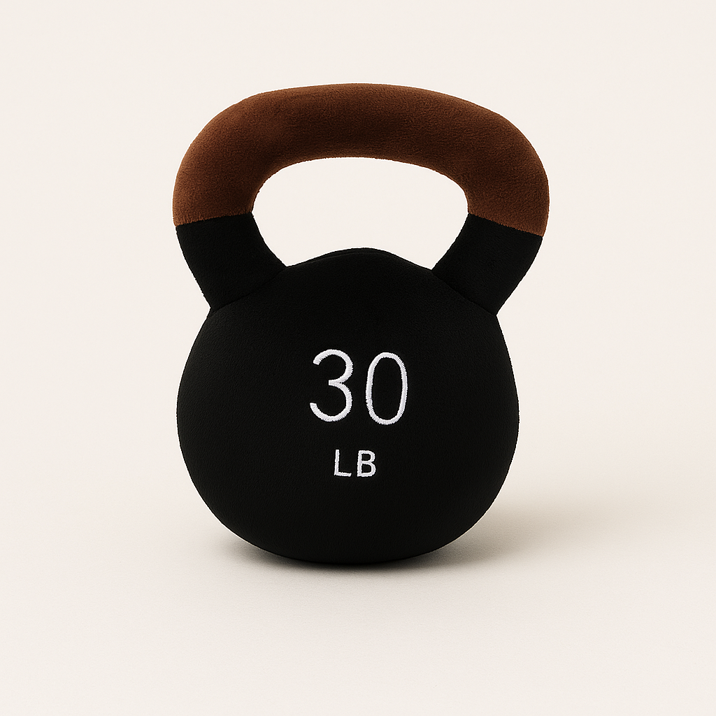 Talking Dog Club Kettle Bell Plush Toy for Dogs