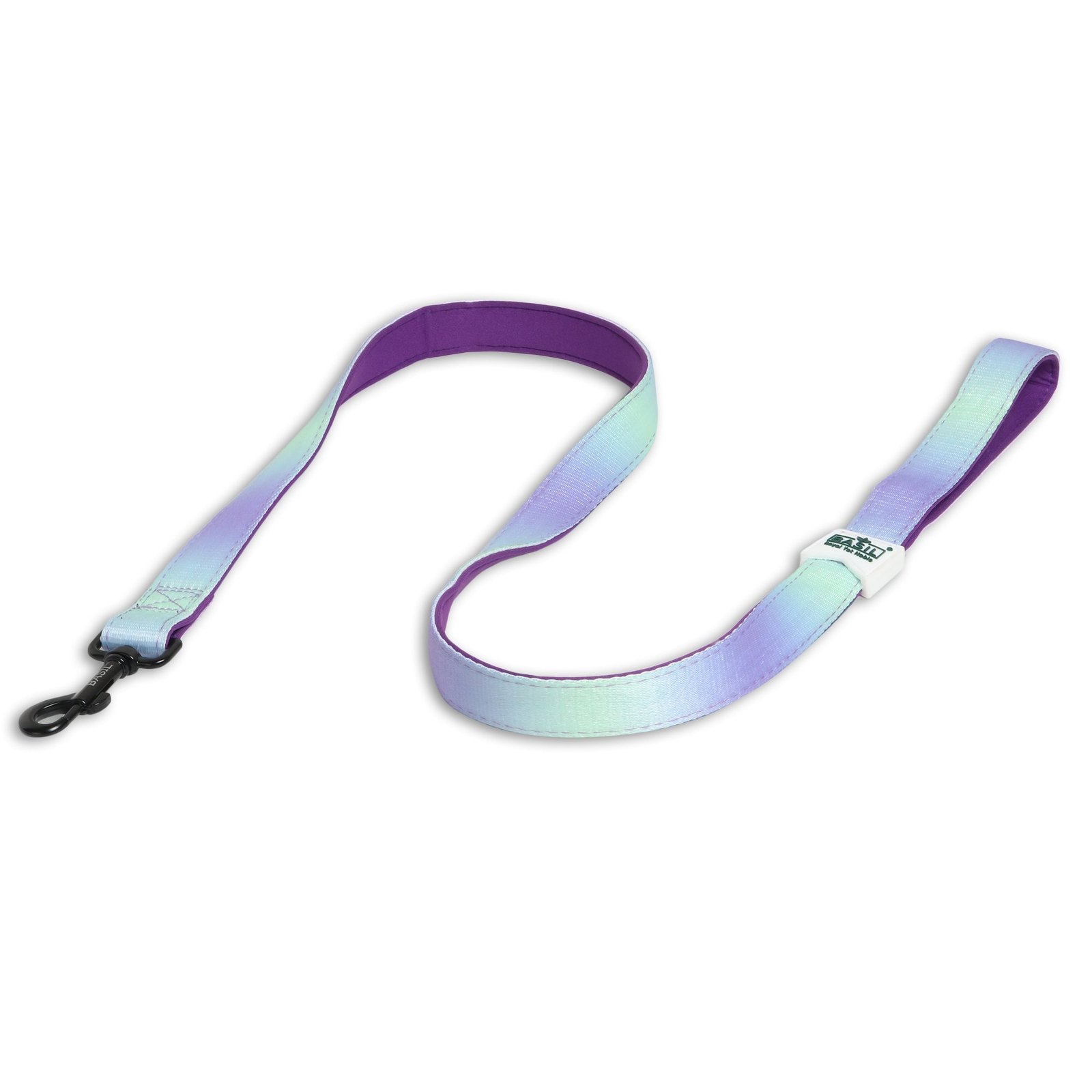 Basil Padded Leash for Dogs (Purple/Blue)