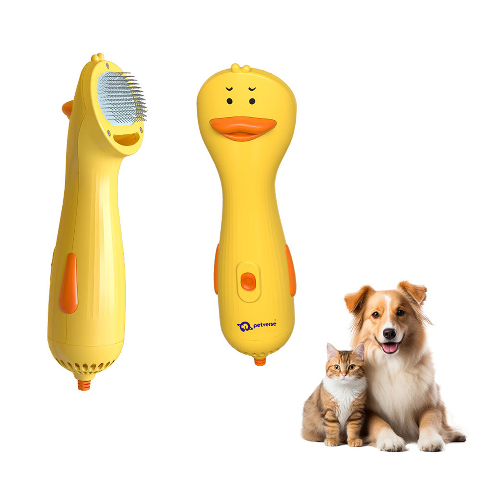 Petverse 2 in 1 Hair Drying & Hair Brush for Dogs & Cats