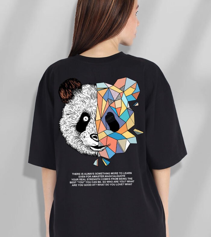 Savage Panda Women Oversized T Shirt