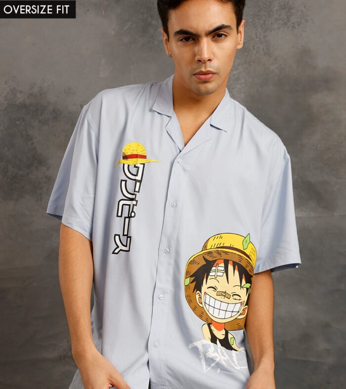 Luffy Mens Fluidic Oversized Shirt