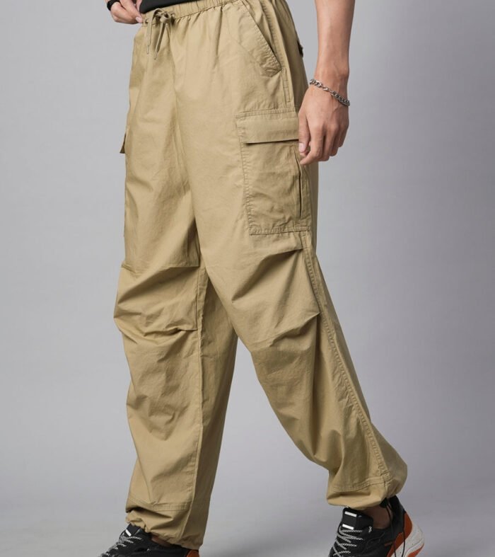 Parachute Pants For Men - Khaki