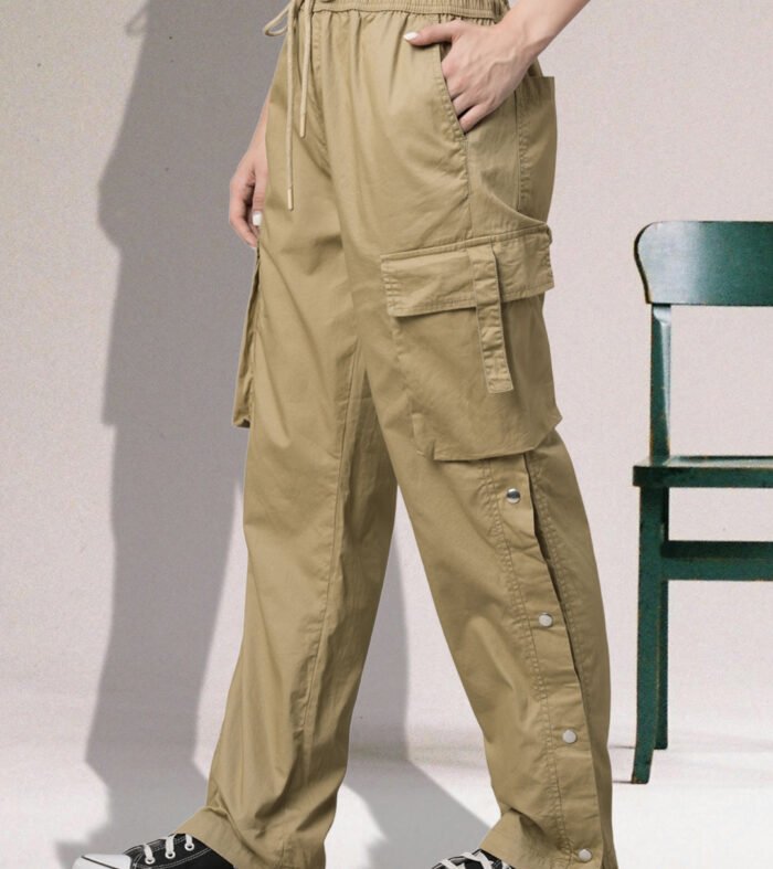 Women Utility Cargo - Khaki