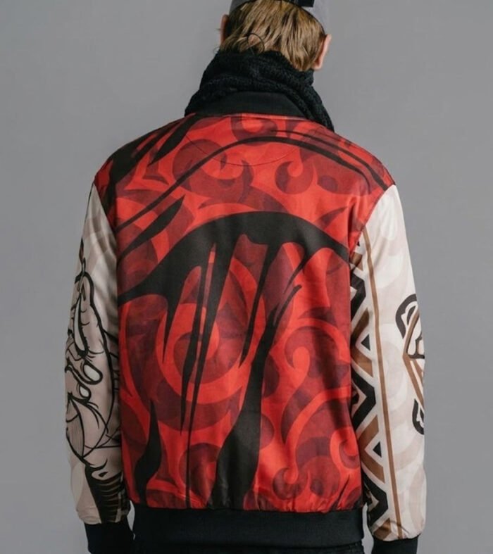 Men Graphic Printed Bomber Jacket