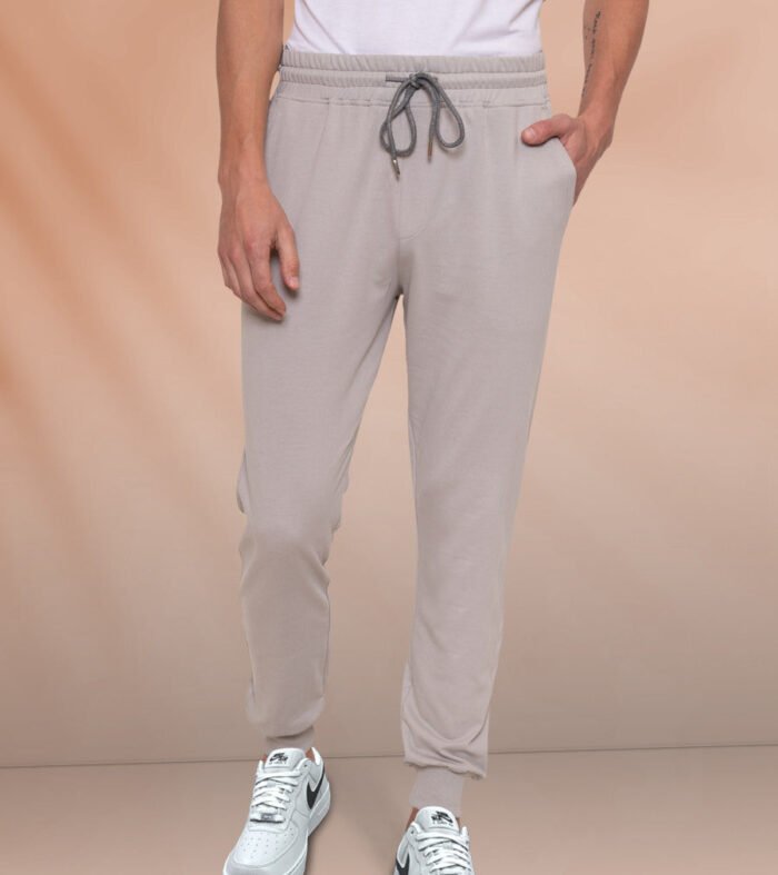 French Terry Jogger For Men Ash Grey