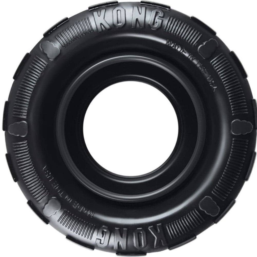 Kong Tire Toy for Dogs (Black) | For Aggressive Chewers