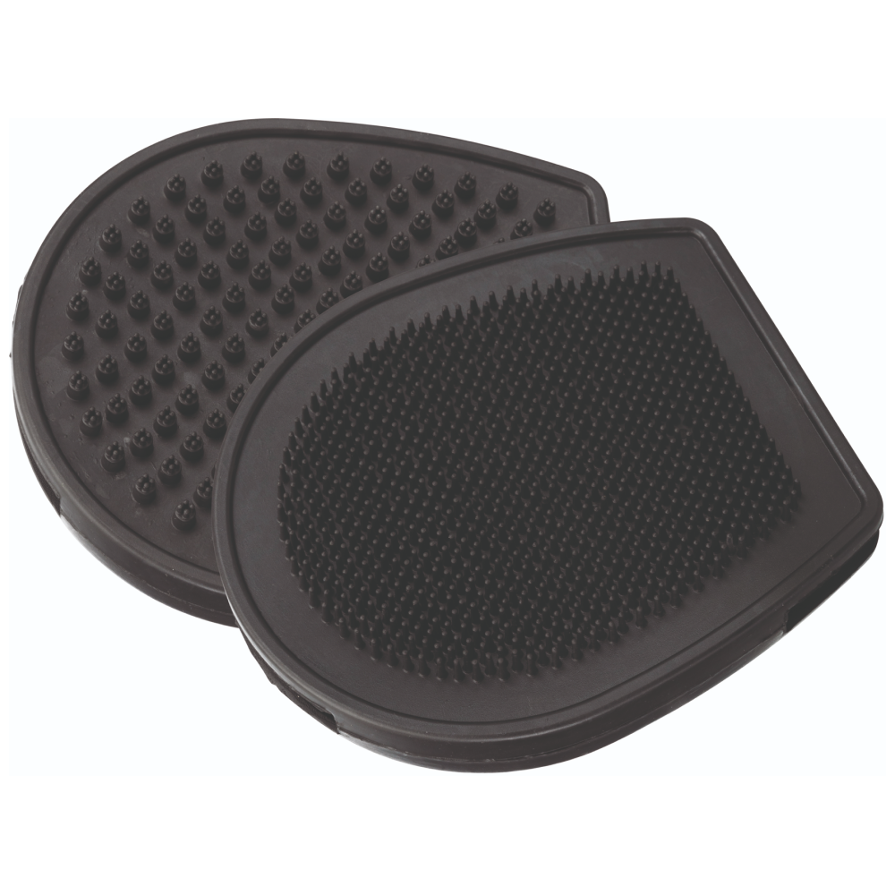 Trixie Double Sided Massage Gloves for Dogs and Cats (Black)