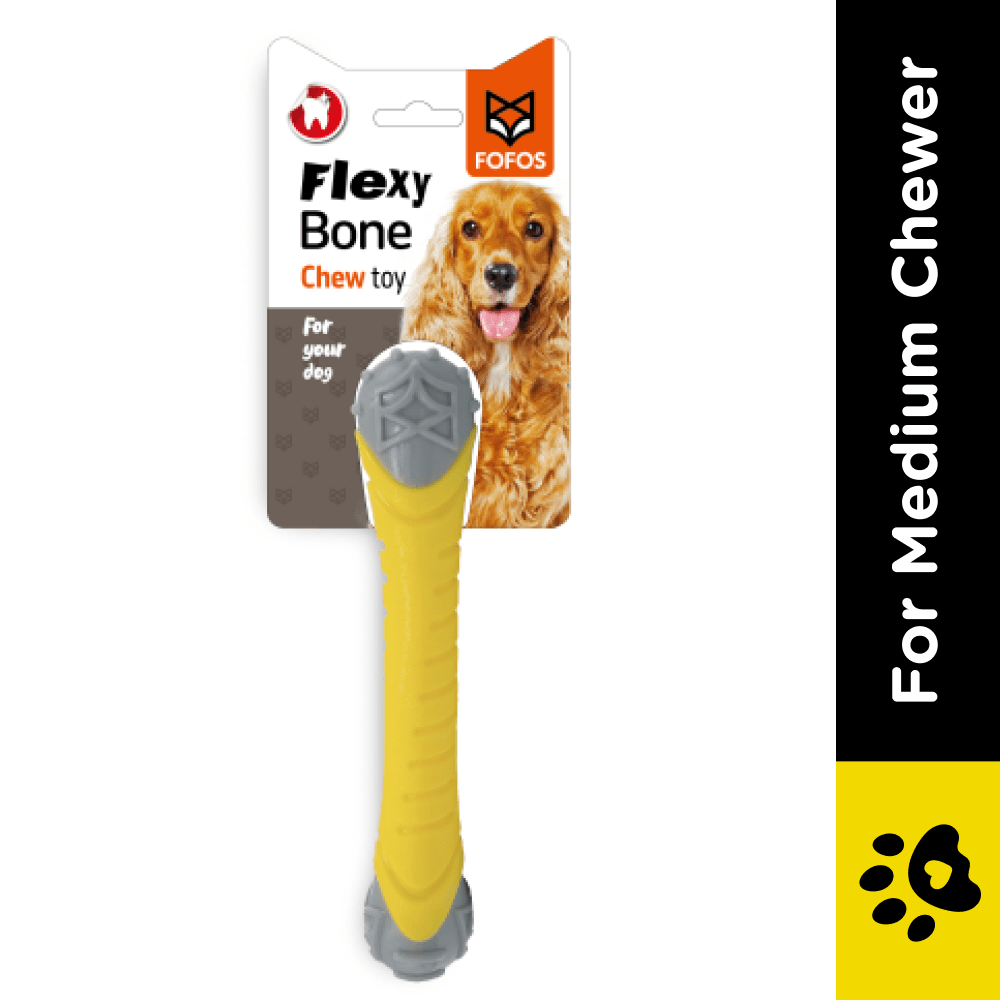 Barkbutler x Fofos Flexy Bone Chew Toy for Dogs - Image 2