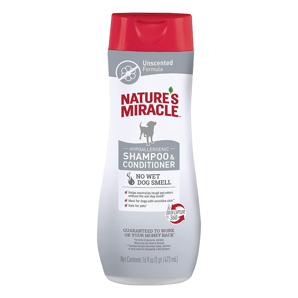 Nature's Miracle Hypoallergenic Shampoo and Conditioner for Dogs