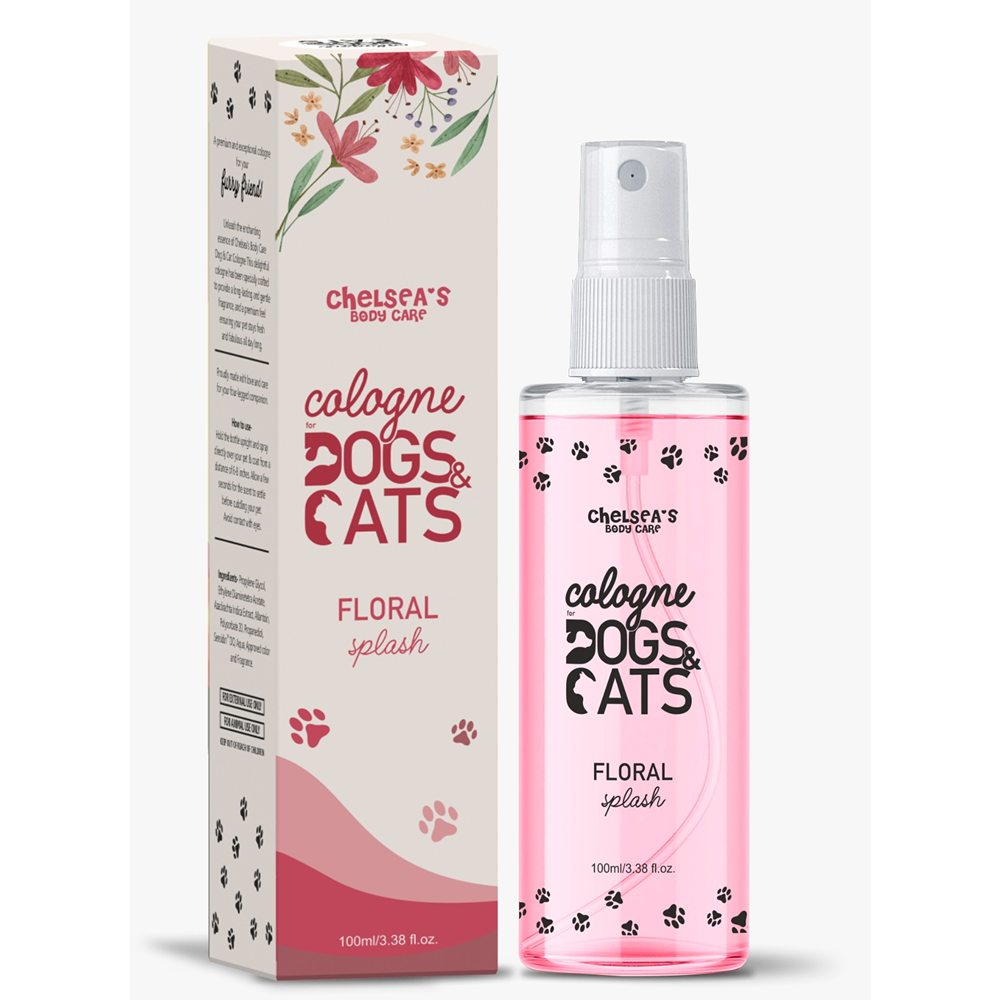 Dr. Chelsea's Floral Splash Cologne for Dogs and Cats