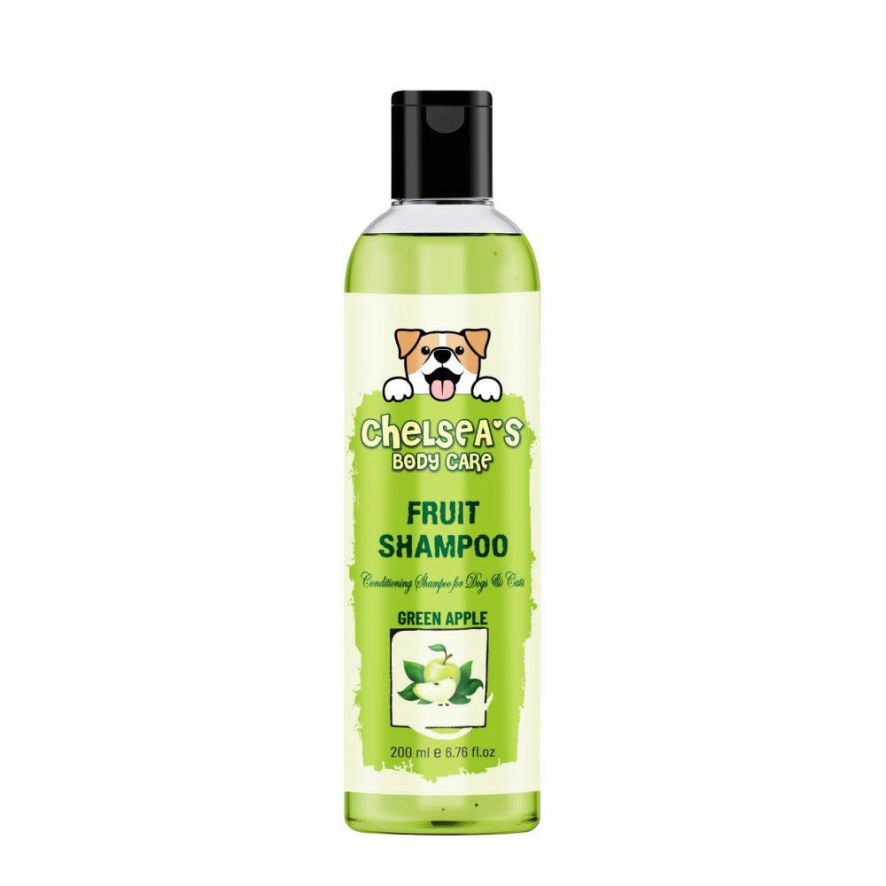Dr. Chelsea's Green Apple Fruit Conditing Shampoo for Cats & Dogs