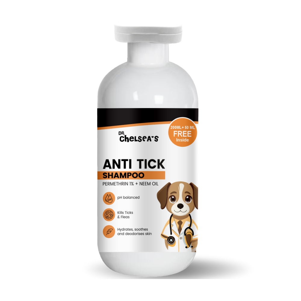 Dr. Chelsea's Neem Oil Anti Tick Shampoo for Cats & Dogs