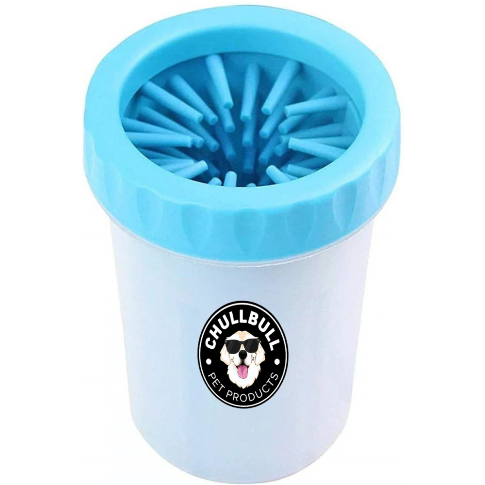 Chullbull Paw Cleaner for Dogs and Cats (Blue)