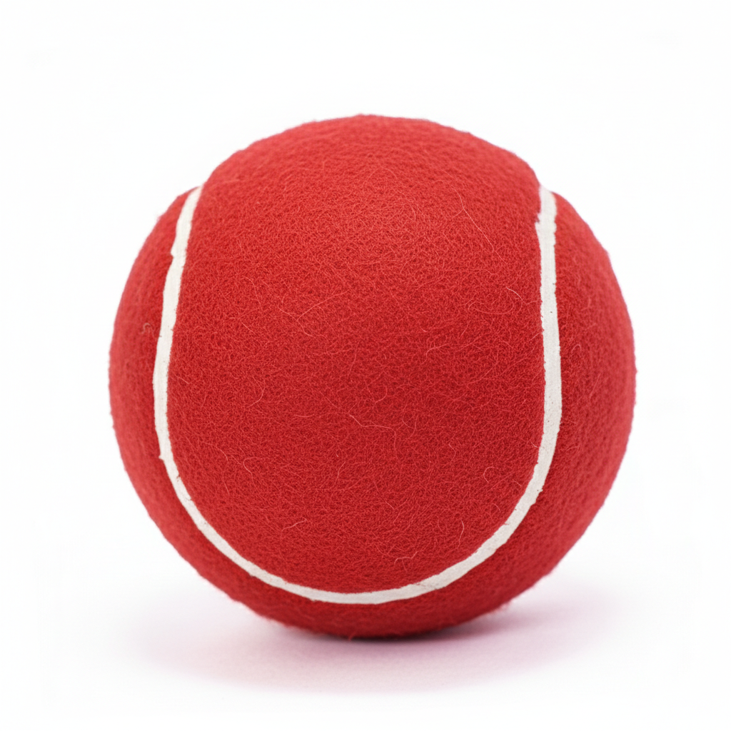Skatrs Tennis Ball for Dogs (Red)