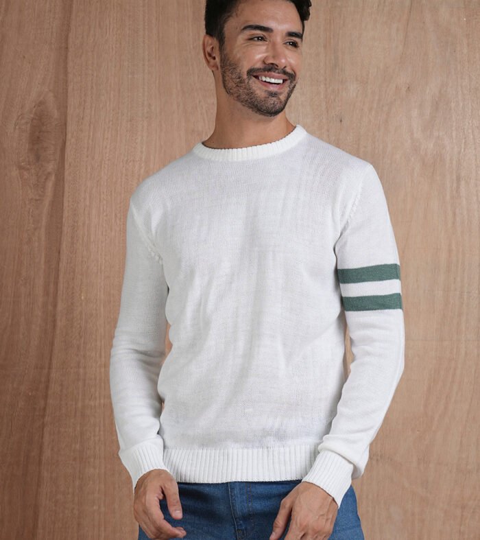 Classic Acrylic Knitted Men Pullover