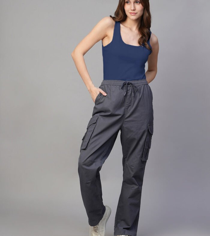 Solid Women Tank Top - Classic Navy