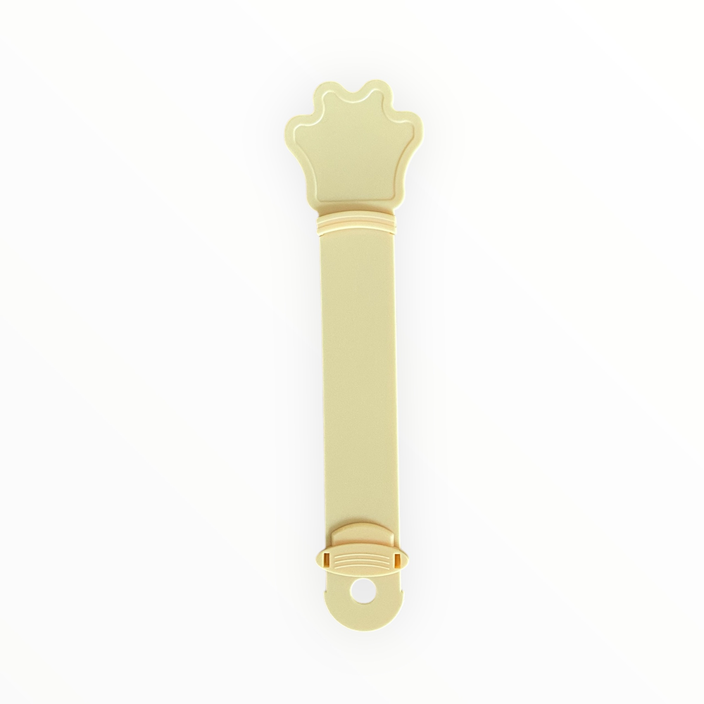 Talking Dog Club Wet Treat Dispenser Feeding Spoon for Dogs and Cats (Pale Yellow)