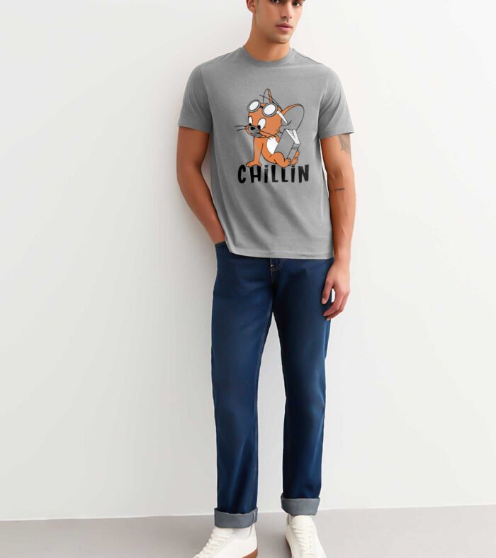 Chillin Men Half Sleeve T Shirt