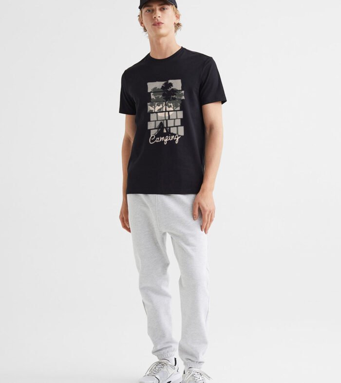 Camping Men Half Sleeve T-Shirt