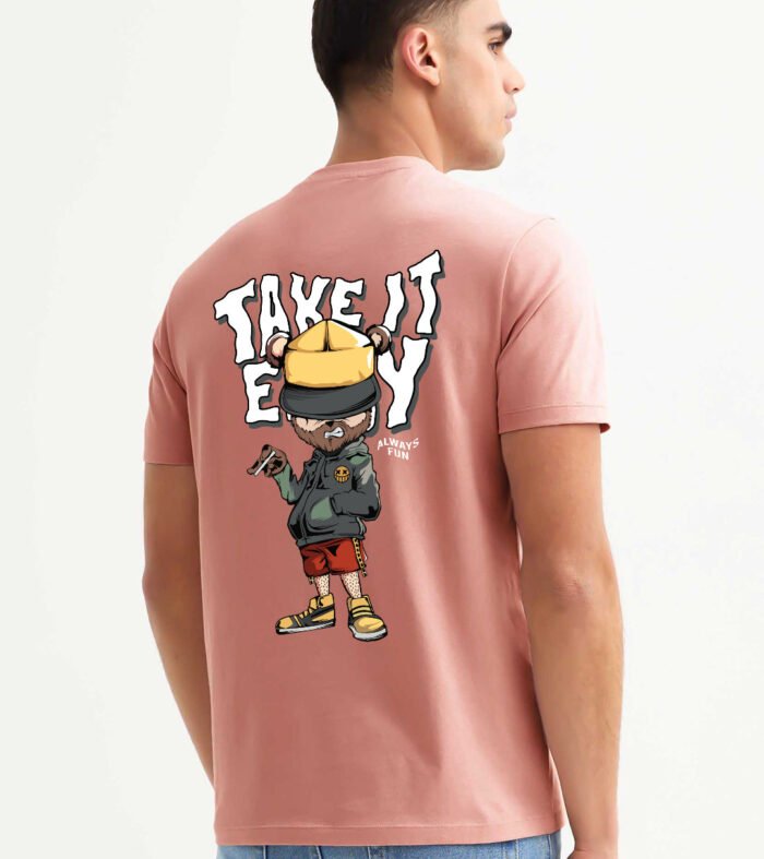 Chill Dude Men Half Sleeve Printed T Shirt