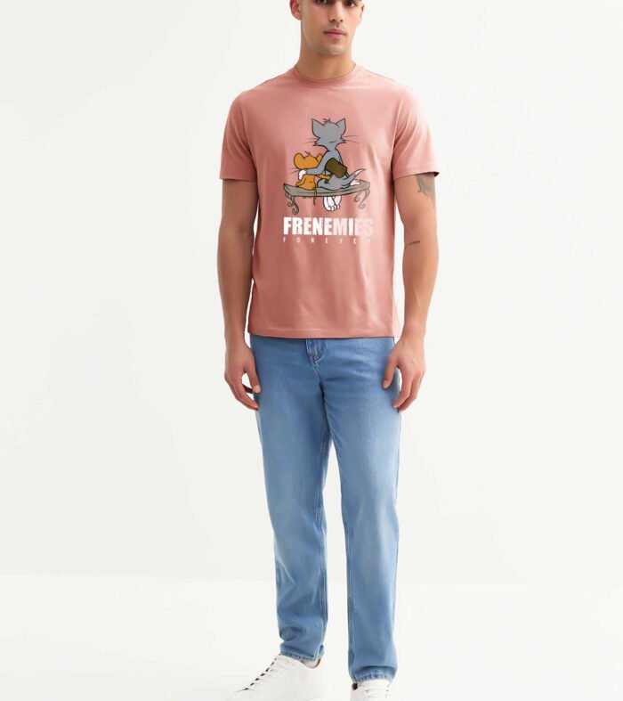 Frenemies Men Half Sleeve T-Shirt