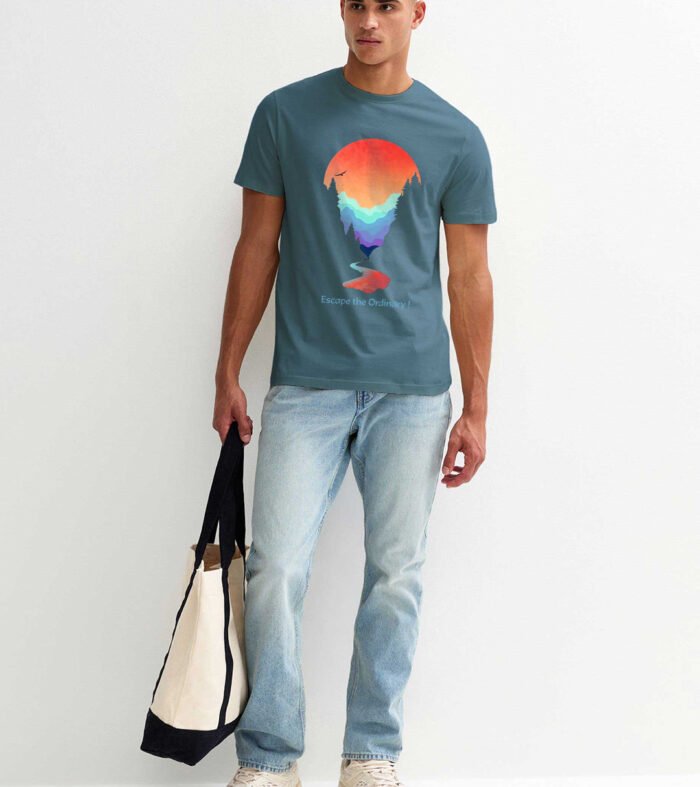 Escape the ordinary Half Sleeve T-Shirt