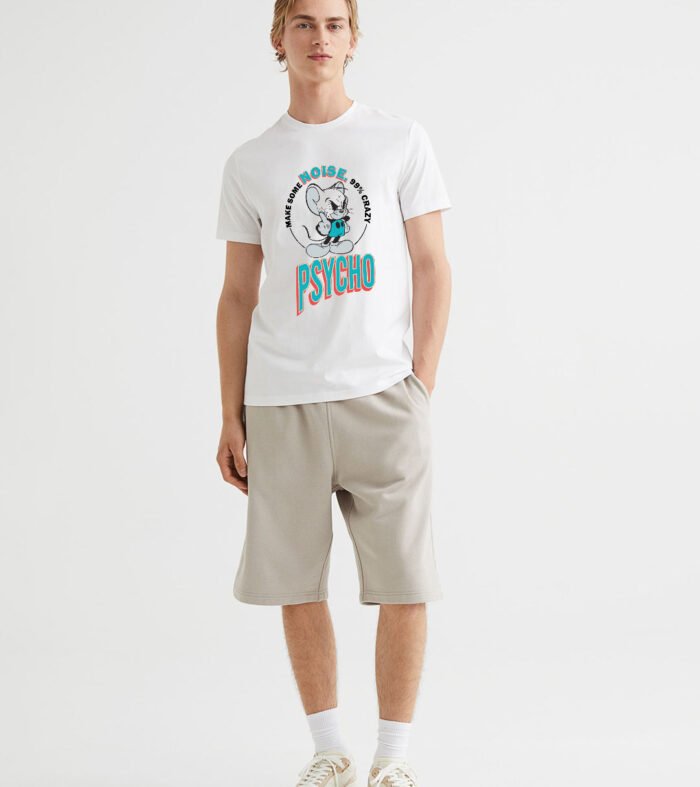 Crazy Jerry Men Half Sleeve T-Shirt