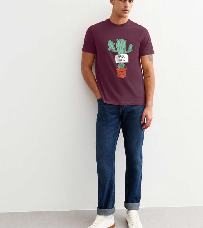 Free Hugs Men Half Sleeve T-Shirt