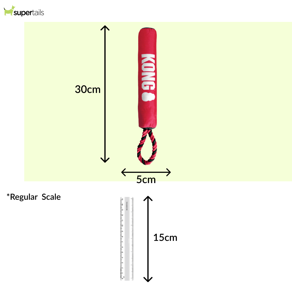 Kong Signature Stick with Rope Toy for Dogs