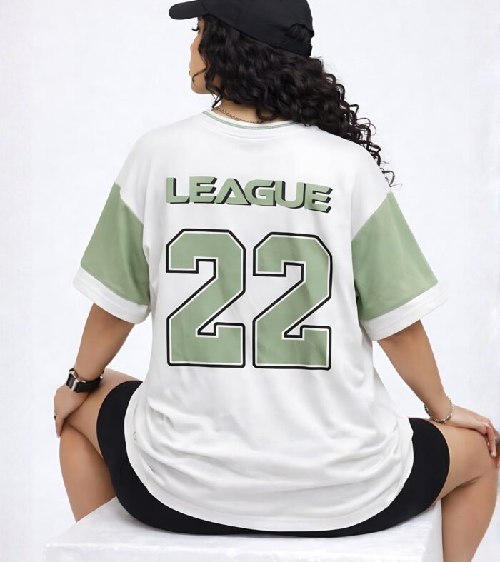 Women Oversized Varsity T-Shirt