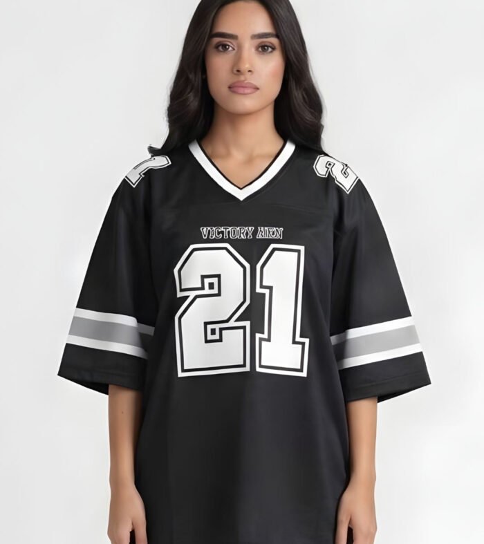 Women Oversized Varsity T-Shirt