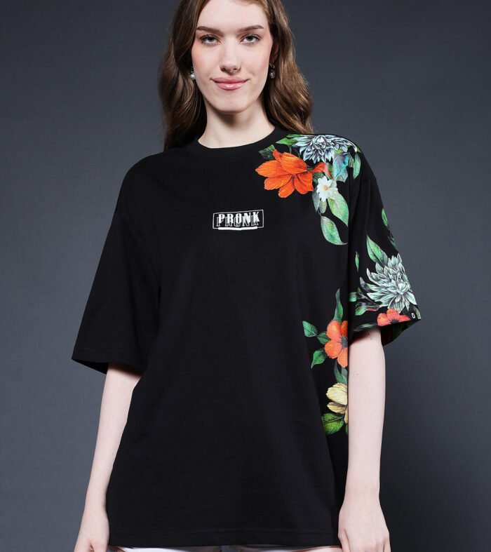 Mandala Roots Women Premium Oversized T-Shirt