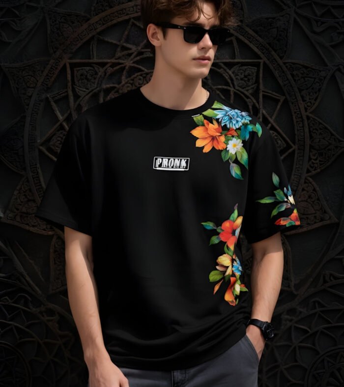 Mandala Roots Men Premium Oversized T-Shirt