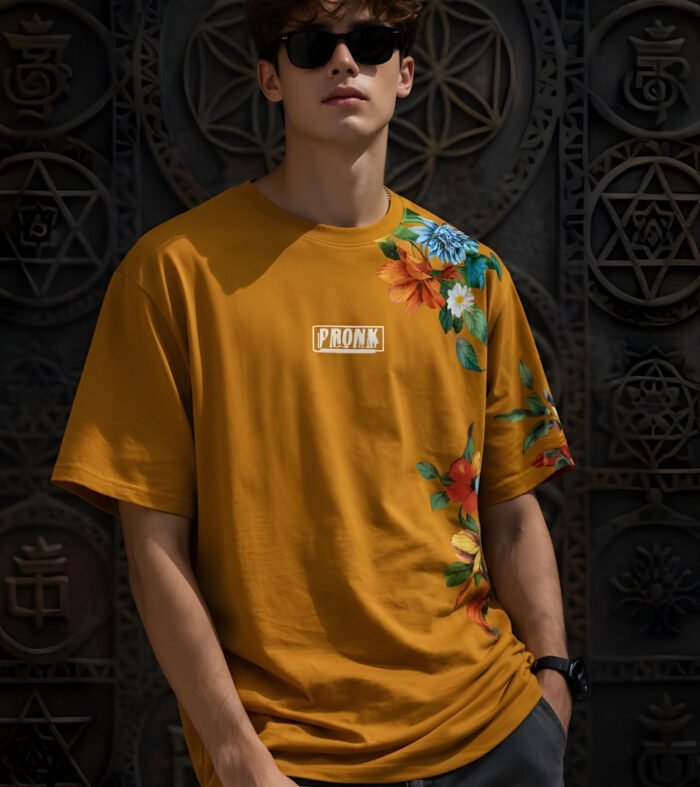 Men Premium Printed Oversized T Shirt 1