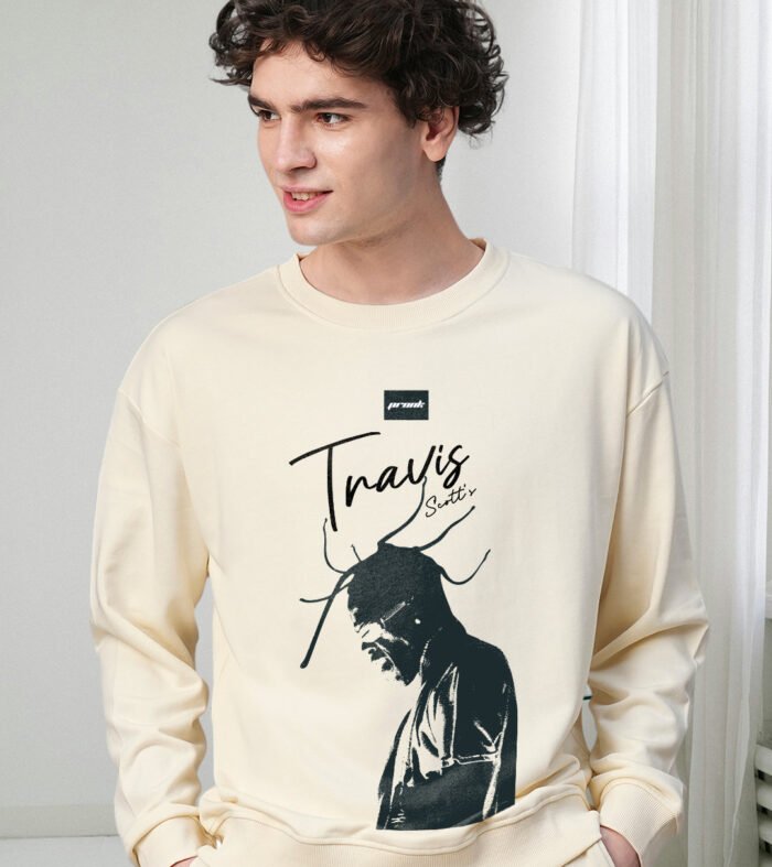 ASTRO SHADOW Drop Shoulder Premium Terry Sweatshirt