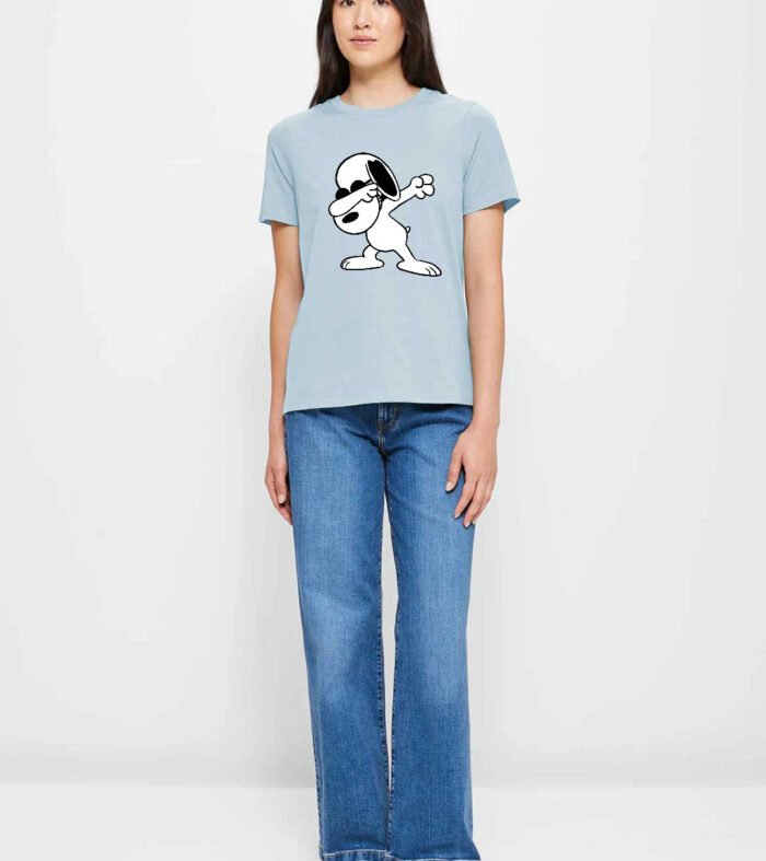 Snoopy Women Half Sleeve T-Shirt