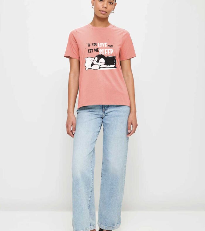 Let Me Sleep Women half sleeve T-shirt