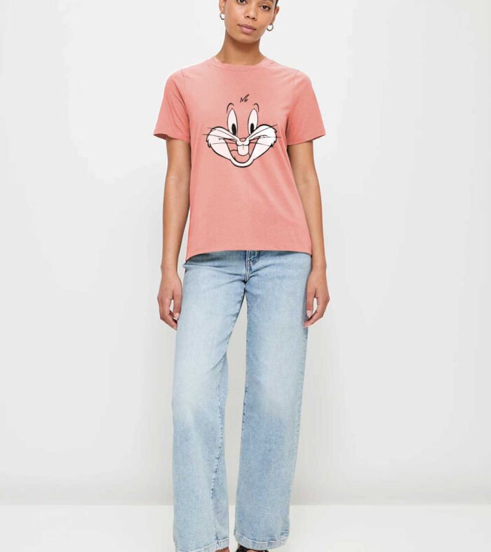Bugs Bunny Women Half Sleeve T-Shirt